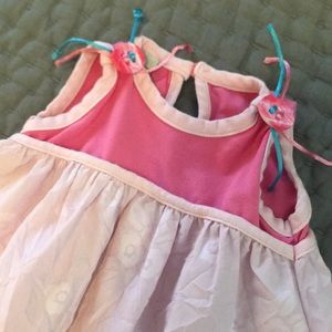 save the queen pink dress with keyhole button back